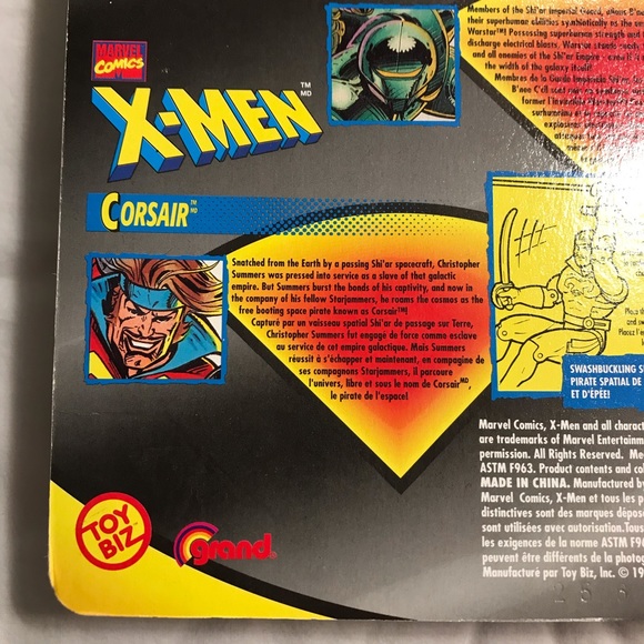 Vintage X-Men Phoenix 1994 Toy Biz/Grand - Picture 9 of 12